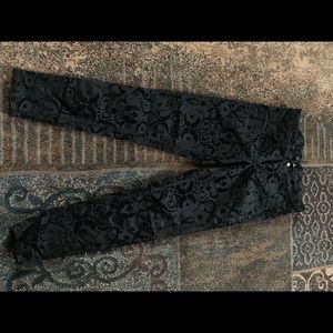H&M Velvet Design Skinny Jeans